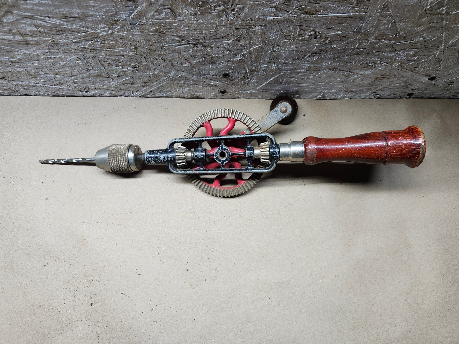 Vintage Millers Falls Co Model No #2A Hand Drill Crank Egg Beater Style