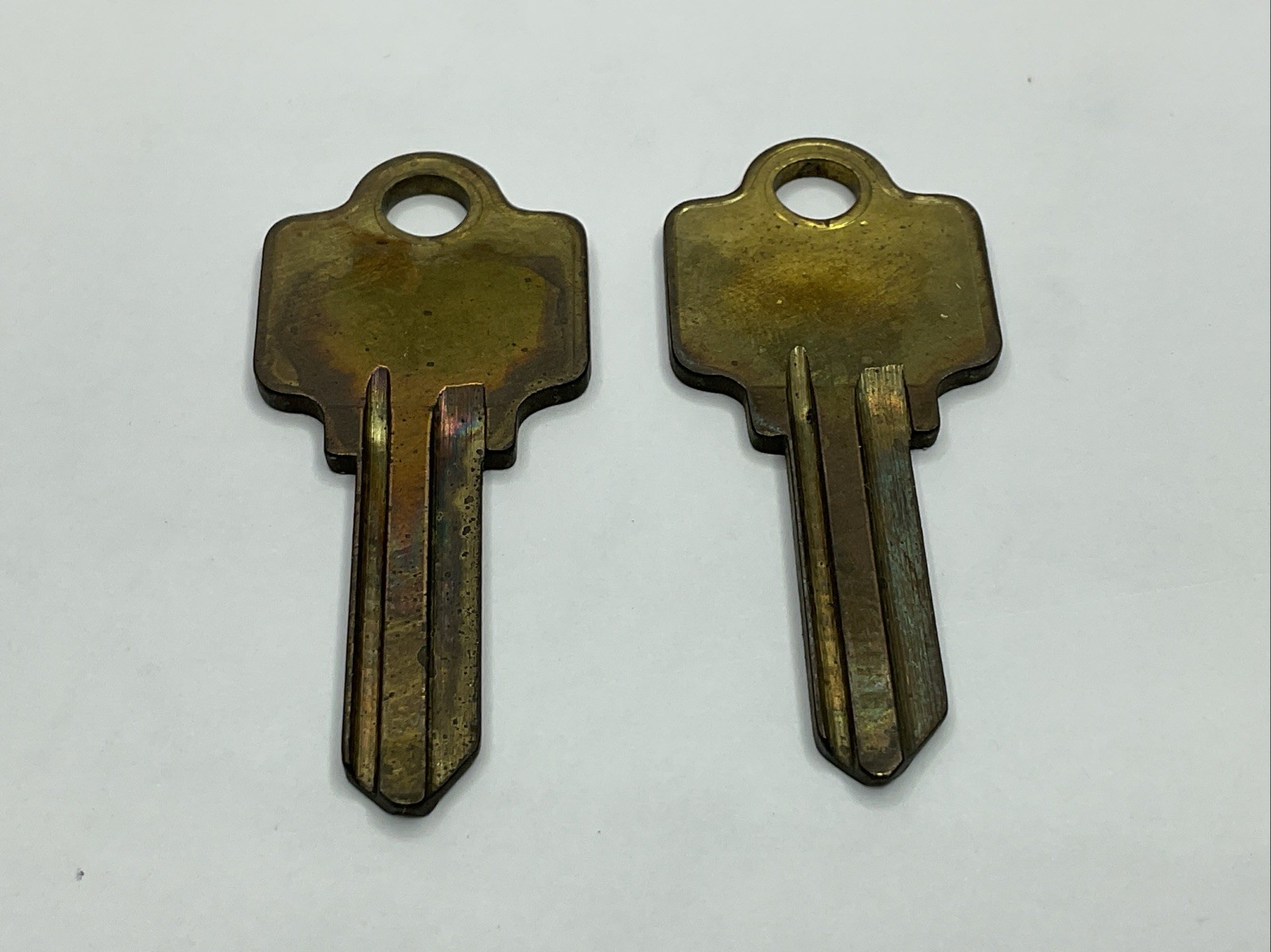 Curtis Industries Cleveland NOS Keyblank Lot Of 2 Uncut AR1 Brass Tone CK1 A