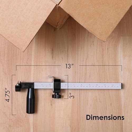 Box Resizer Tool Corrugated Cardboard Scorer Measuring Guide Reducing Box Size