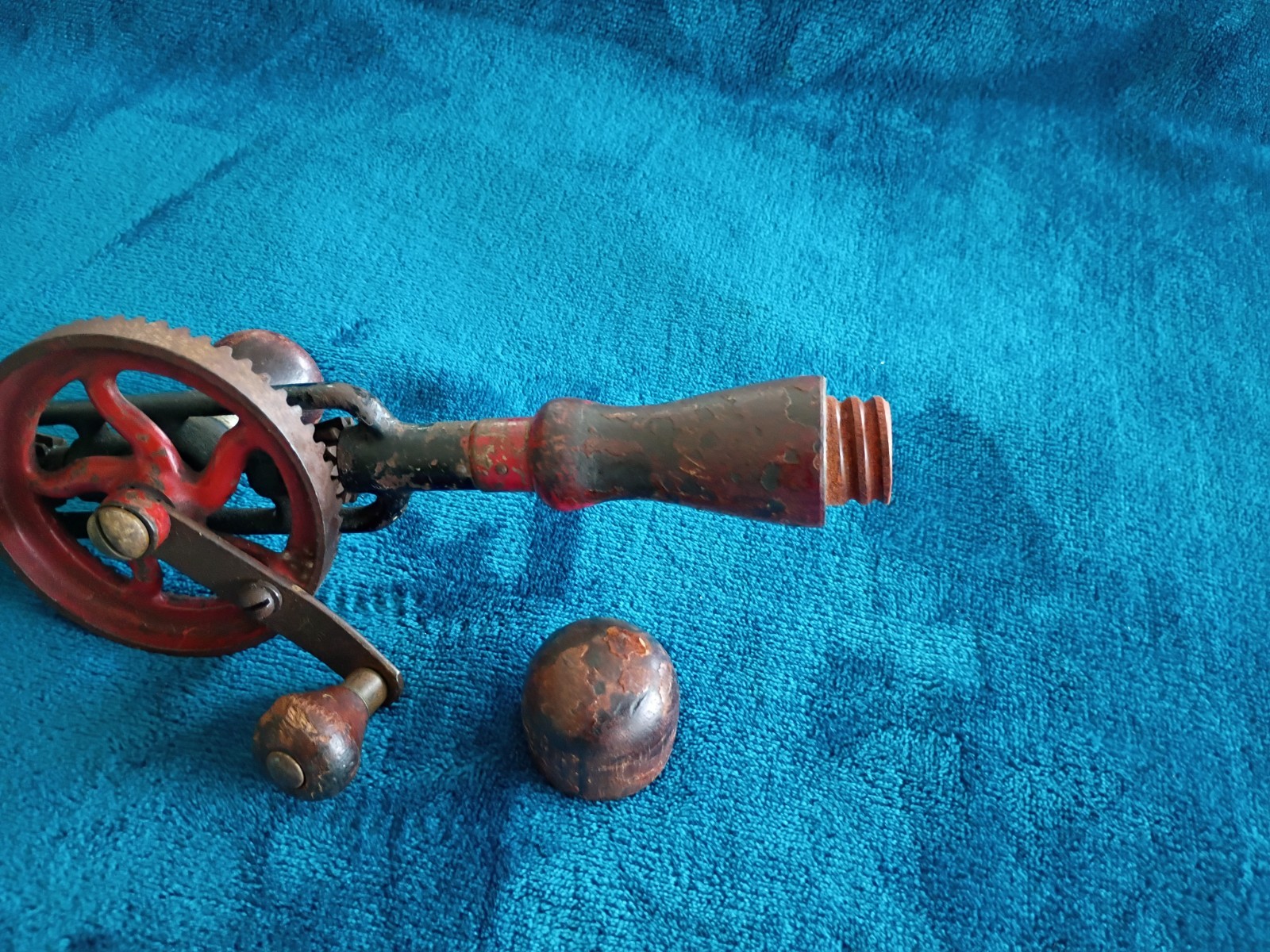 Vintage Millers Falls Co No.5 Eggbeater Hand Drill Tool U.S.A.