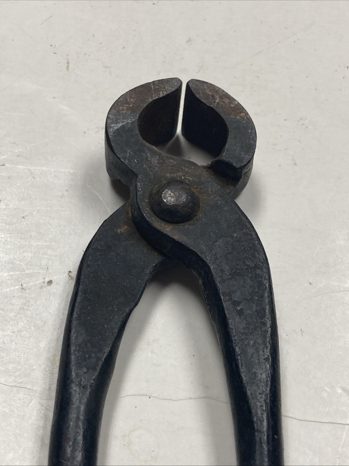True Antique France Farrier Hoof Nippers Late 19th Century Drop Forged