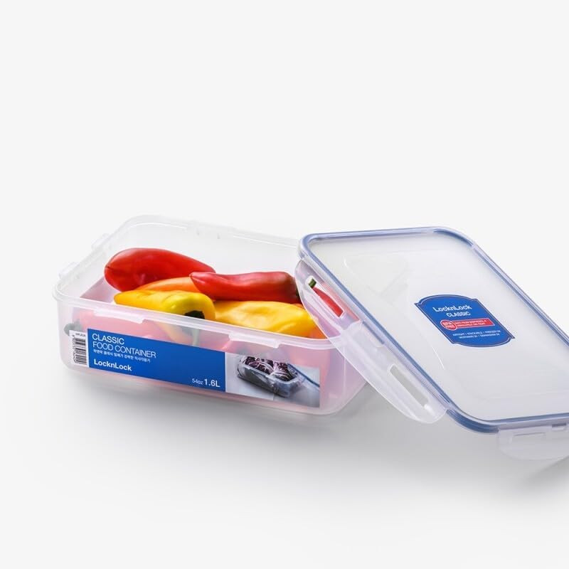 LOCK & LOCK Easy Essentials Food Storage lids/Airtight containers, BPA Free, 54