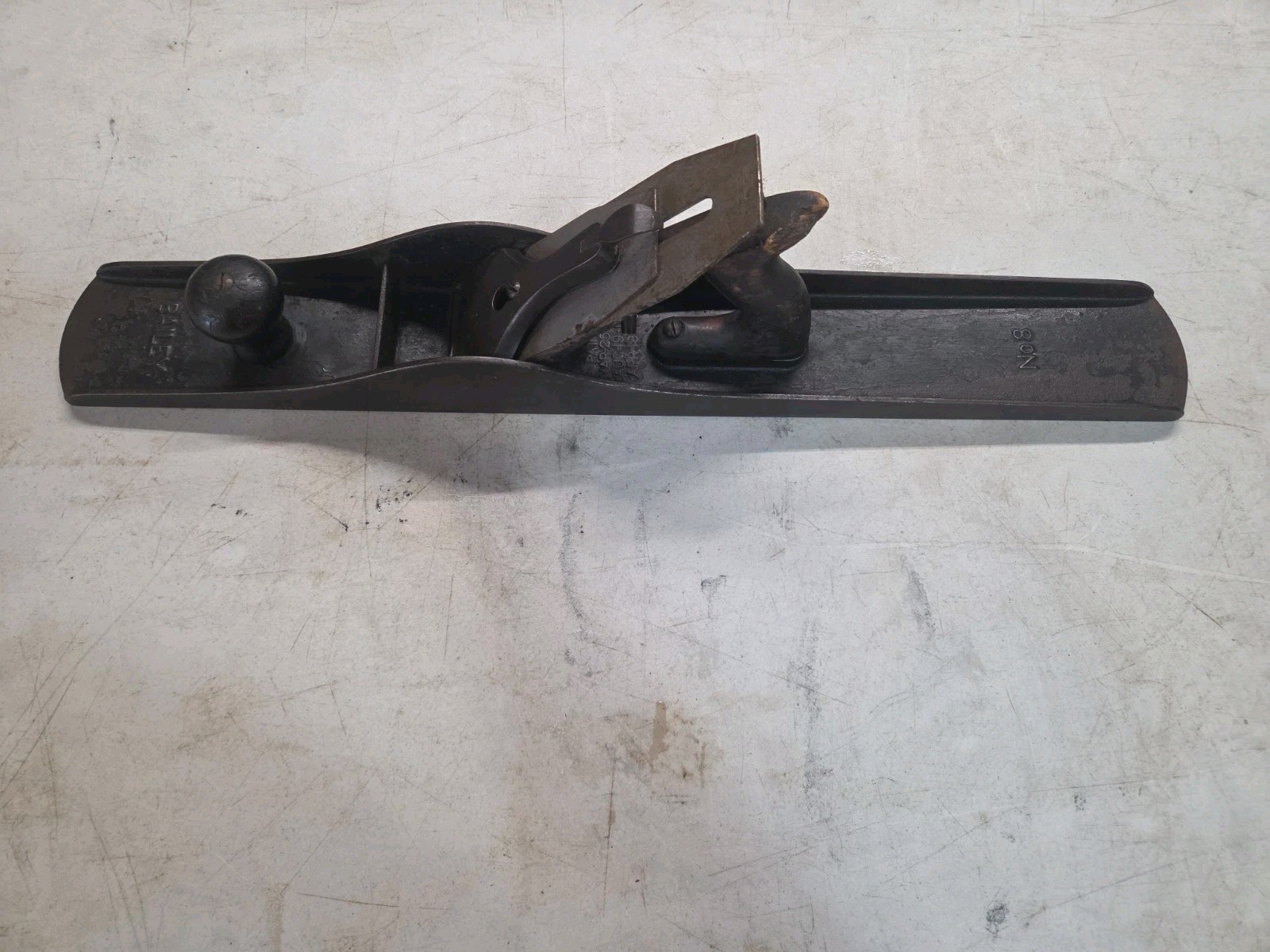 Vintage Stanley Bailey No. 8 Jointer Plane 24″ Early Rosewood Antique Woodworkin