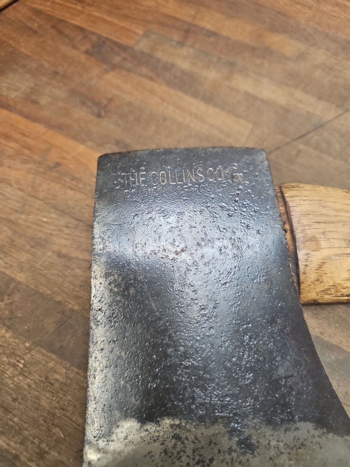 AC5- Antique Collins Connecticut Pattern Axe 4 lb 2 oz