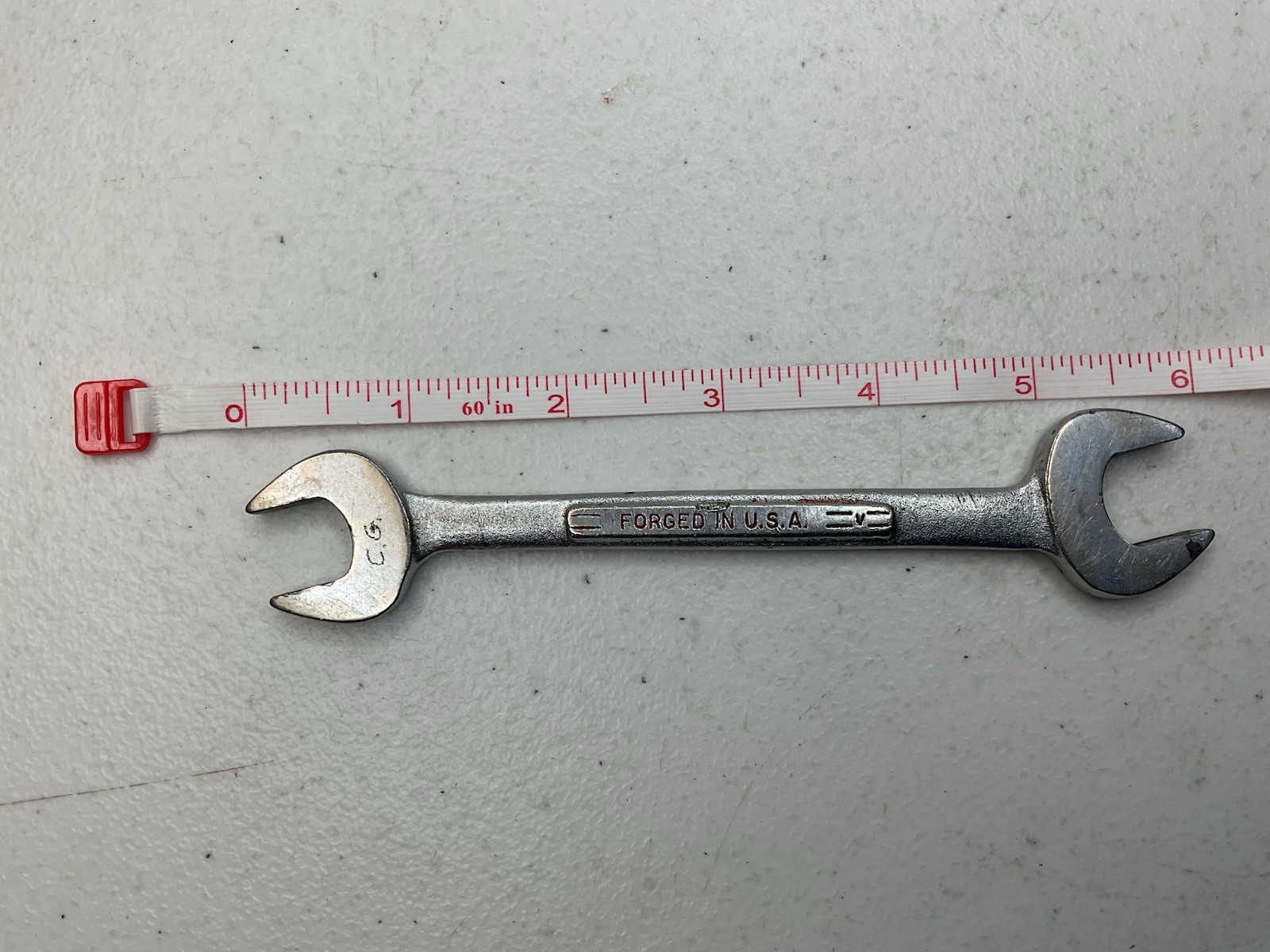 Craftsman Tools Forged USA 1/2″ x 9/16″ Double Open End Wrench =v=