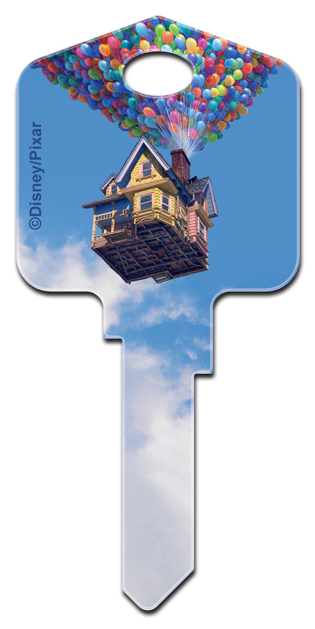 Super CUTE DISNEY PIXAR MOVIE UP “UP” House Key Blank for Kwikset KW1 KW10 KW11