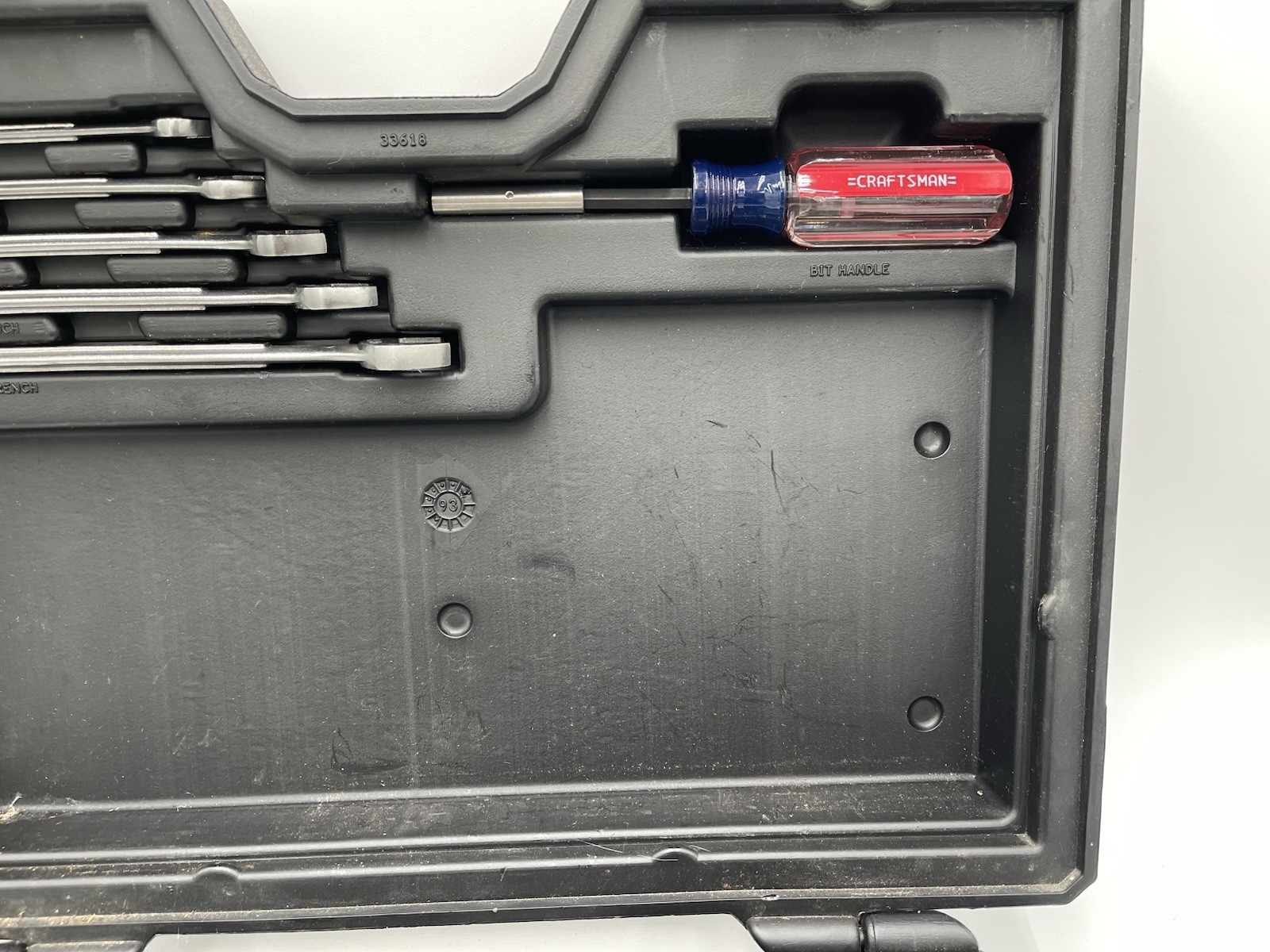 Sears Craftsman 33618 107pc Metric & SAE Socket Set 1/4″ 3/8″ 1/2″ Drive USA