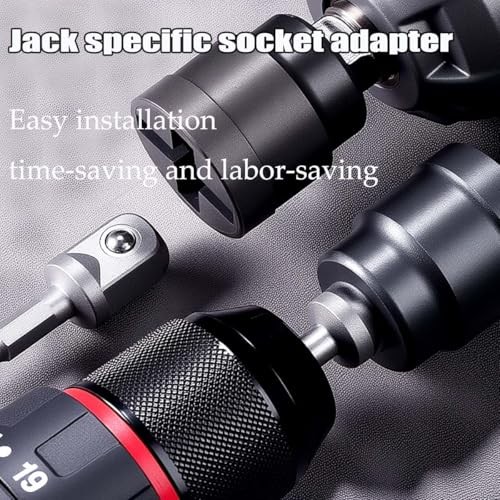 Hand drill electric drill universal jack socket adapter, sturdy scissor type
