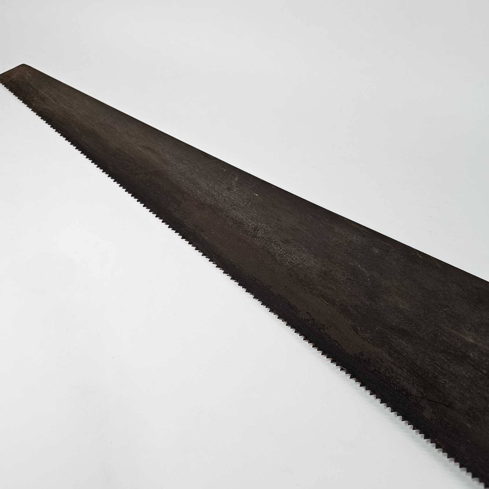 Antique Henry Disston Sons D-23 Hand Saw 8 TPI Straight Cross Cut Tool 26″ Inch