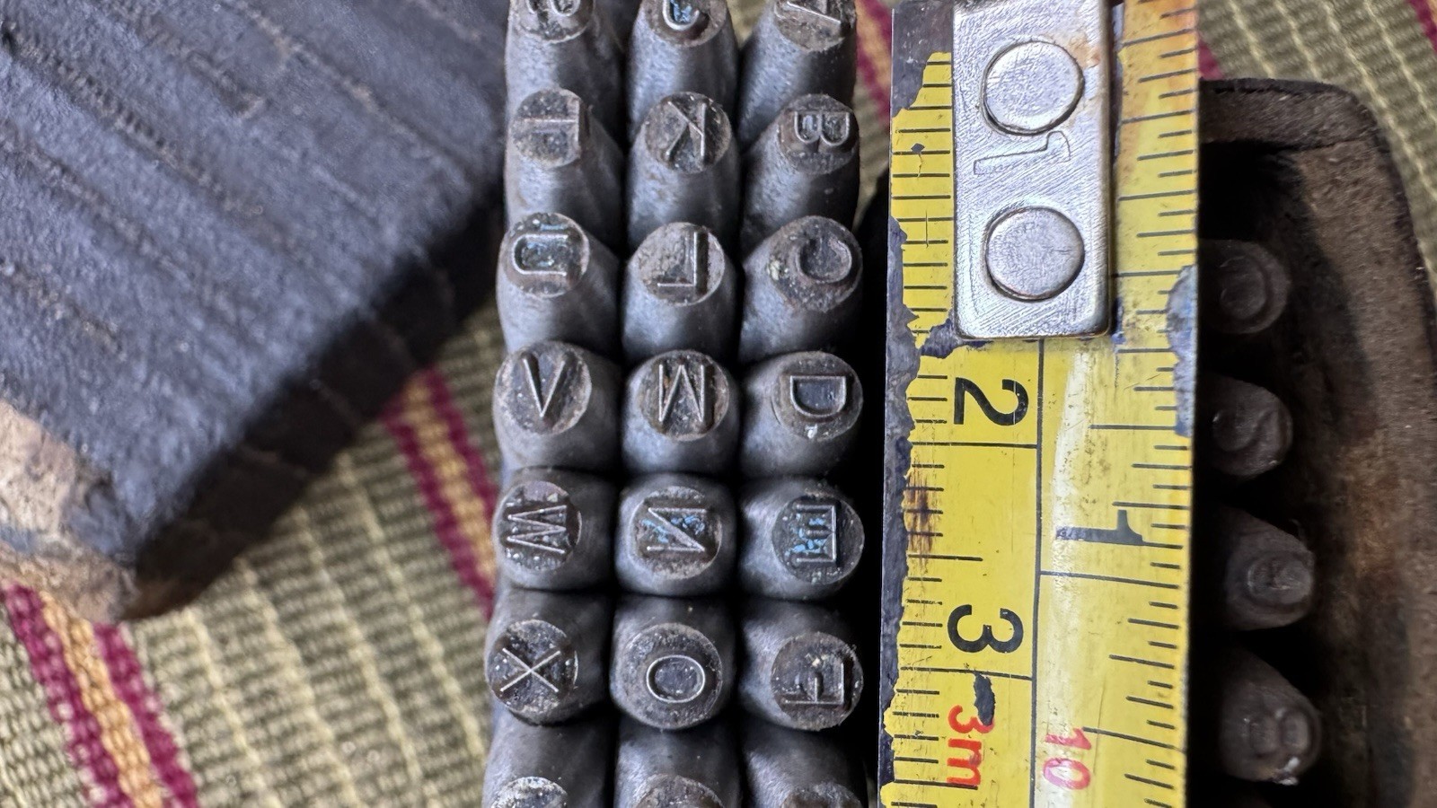 Vintage IMPERIAL Steel Marking Stamps – Numbers & Letters – Made in England