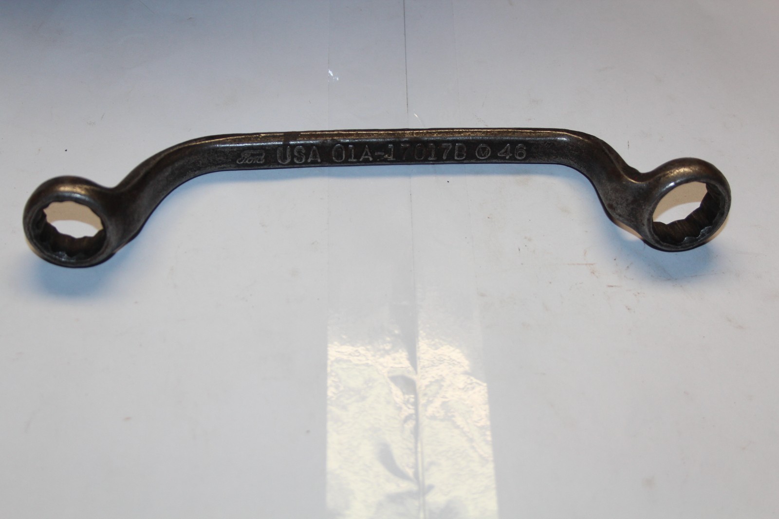 Vintage Ford 01A-17017B Double Offset Box Wrench M 46 Made in USA