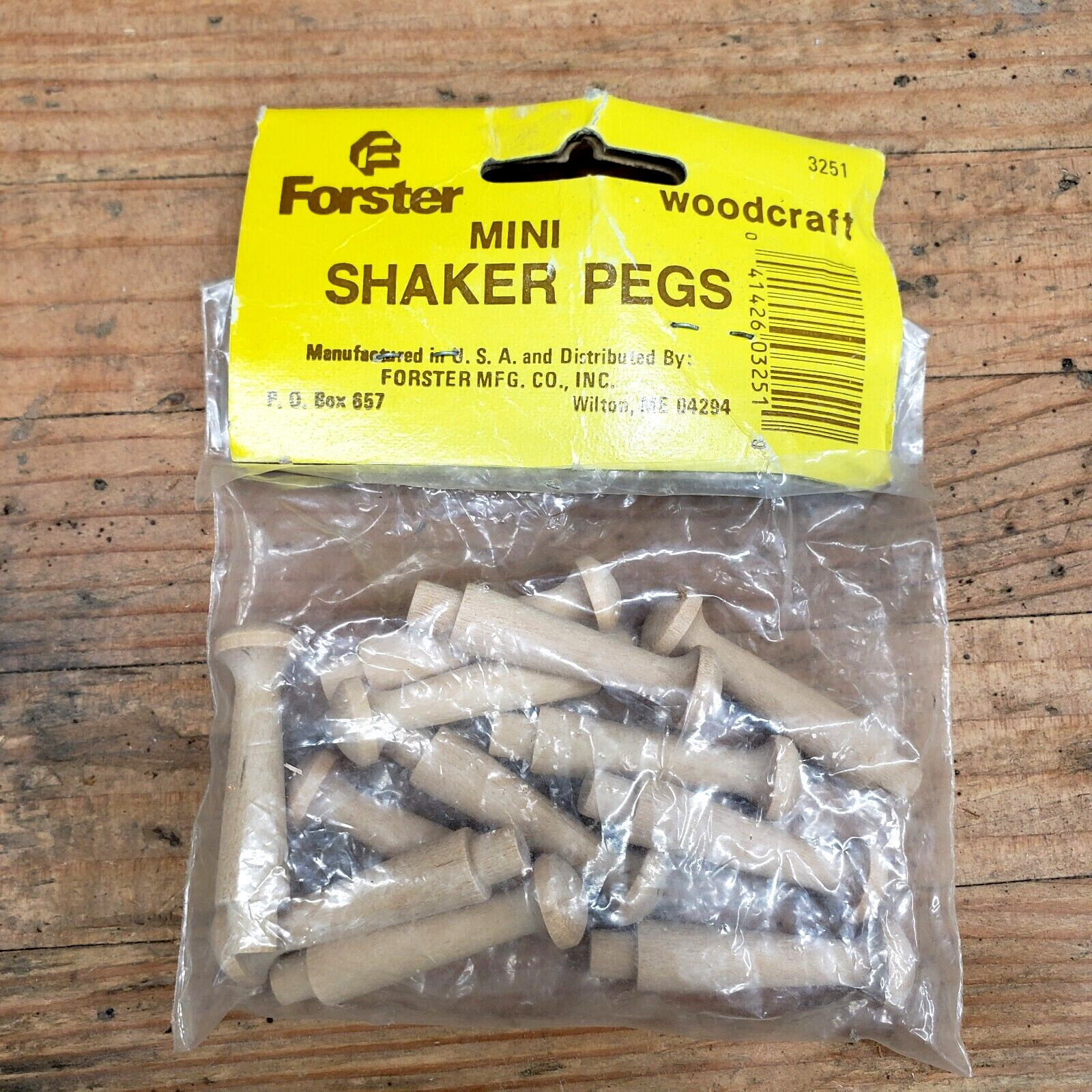 Vintage Forster Mini Shaker Legs USA MADE 1 3/8″ Long New Old Stock