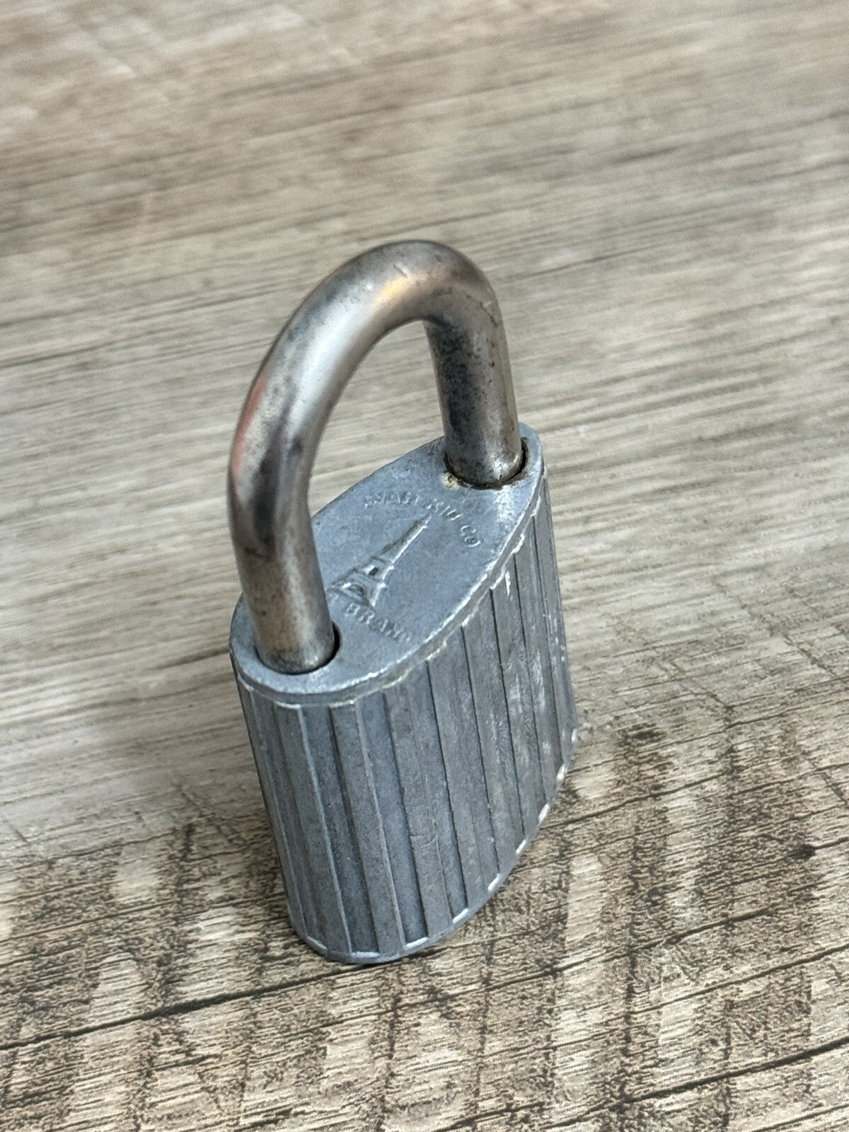 Vintage Antique Old Tower Brand Padlock No Key Lock