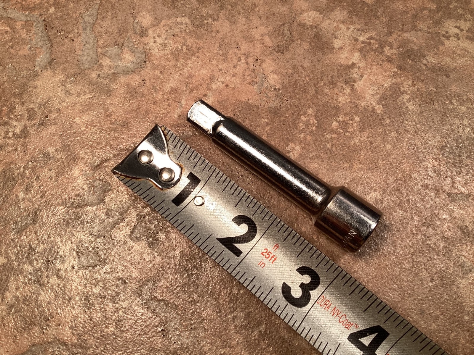 Vintage Extension Bar 3/8″ Drive 3″ Length NOS Forged Polished Chrome Imported