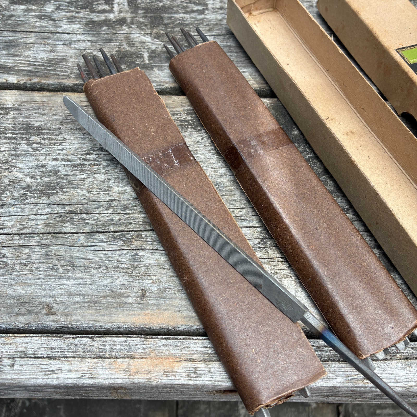 NOS J.K. Engineers Files – Original Box – Taper Slim – MTCA NYC