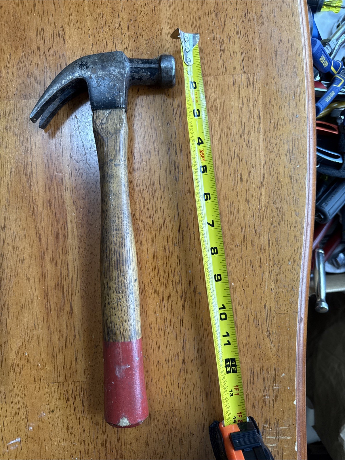 Vintage Belknap Curved Claw Hammer USA Free Shipping
