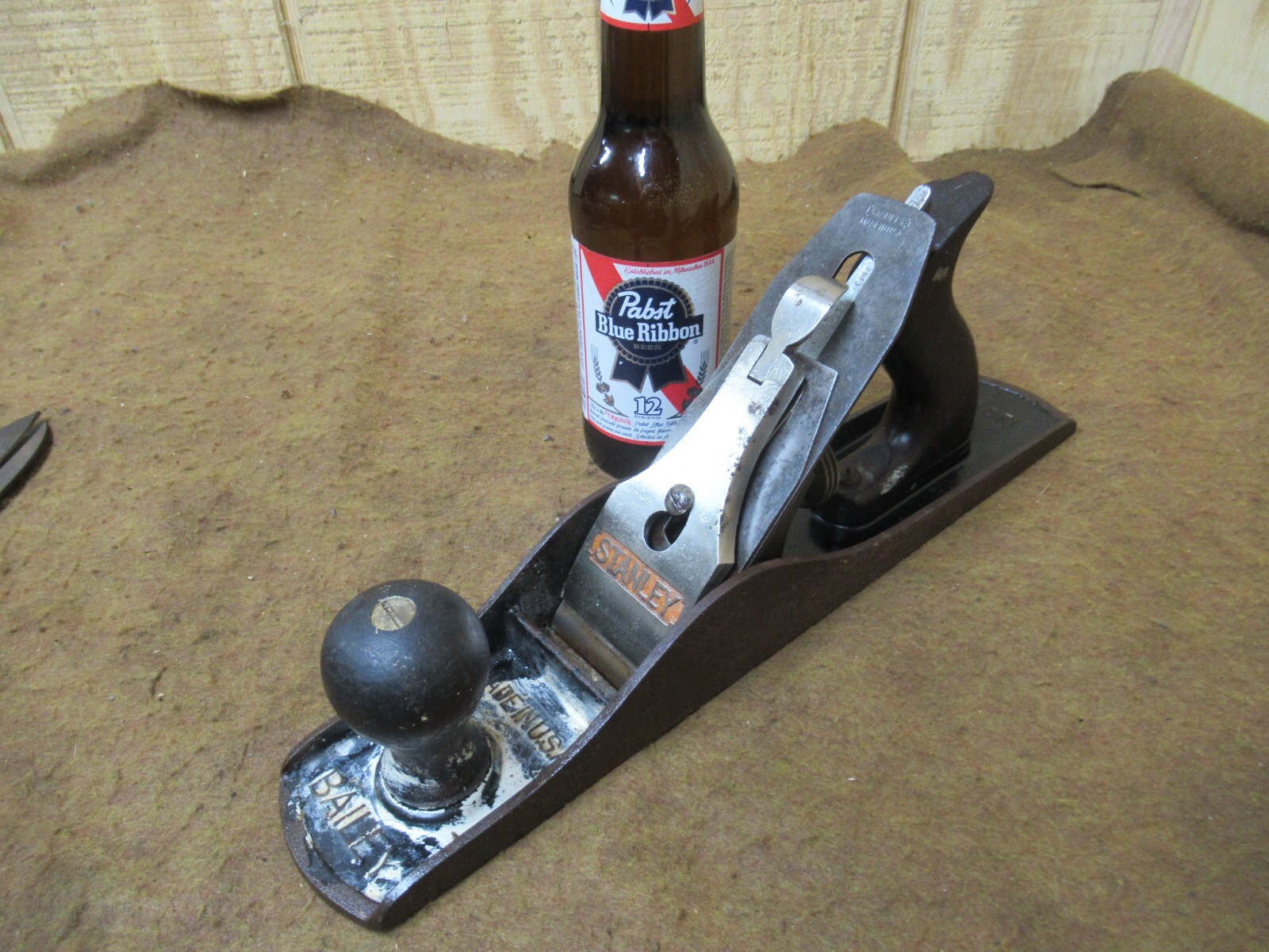 Stanley 4,5 Plane,Knob Assy(ONLY)Tall,Rosewood,1949-58~GD+🤠S6.2.22R