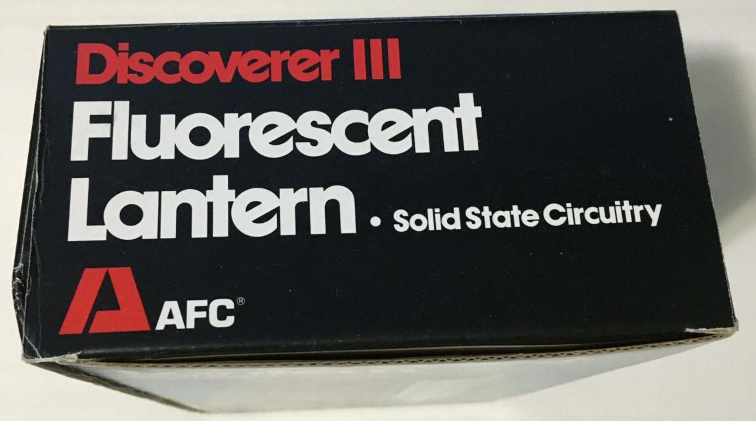 NEW VINTAGE Discoverer III Fluorescent Lantern AFC Model 102B -Made in Hong Kong