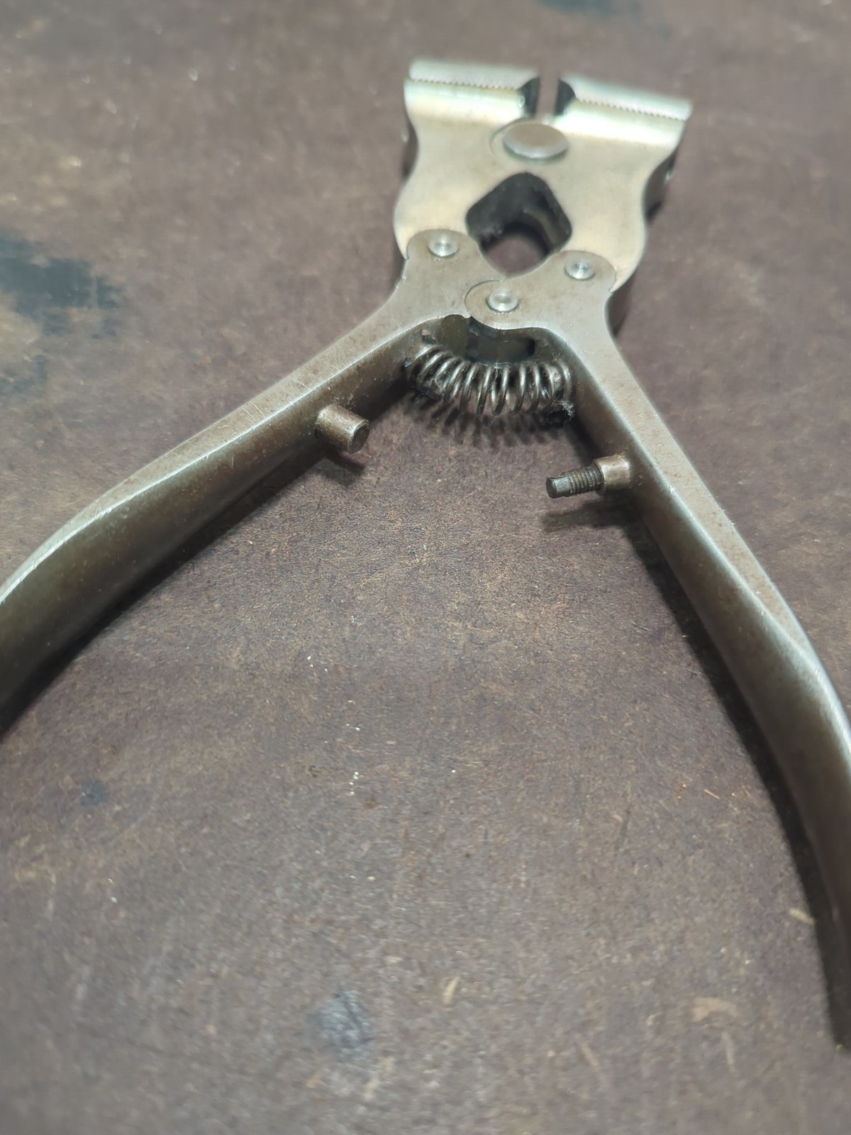 Starrett No. 1 Hand Vise 7 In Machinist Parallel Jaw Antique 1899 Patent USA