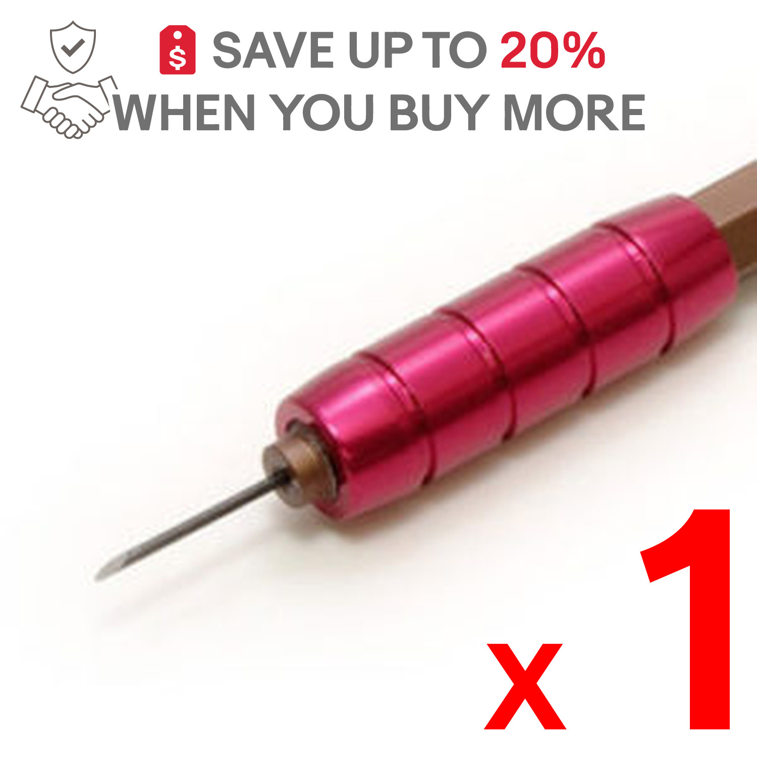 US ONLY x1 Wave HT-413 HG Narrow Wood Carving Chisel Flat 2.0mm