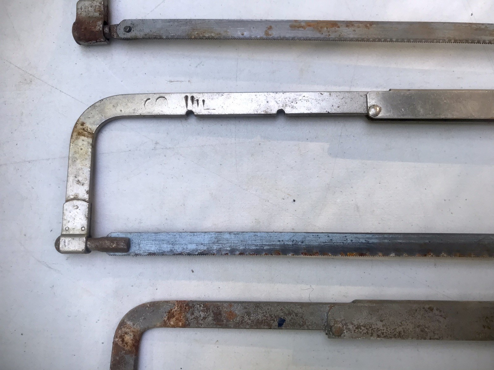 Vintage Hercules Powermaster Disston Porter Hack Saw Machinist Mechanic Tool Lot