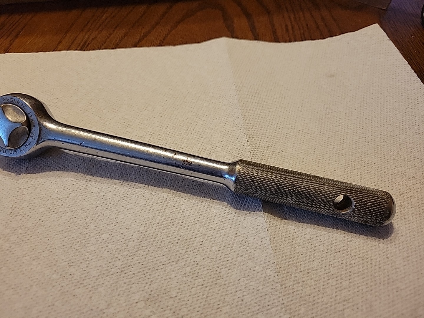 Vintage Indestro Super Tools No. 3275 – 1/2″ Drive Ratchet Wrench USA
