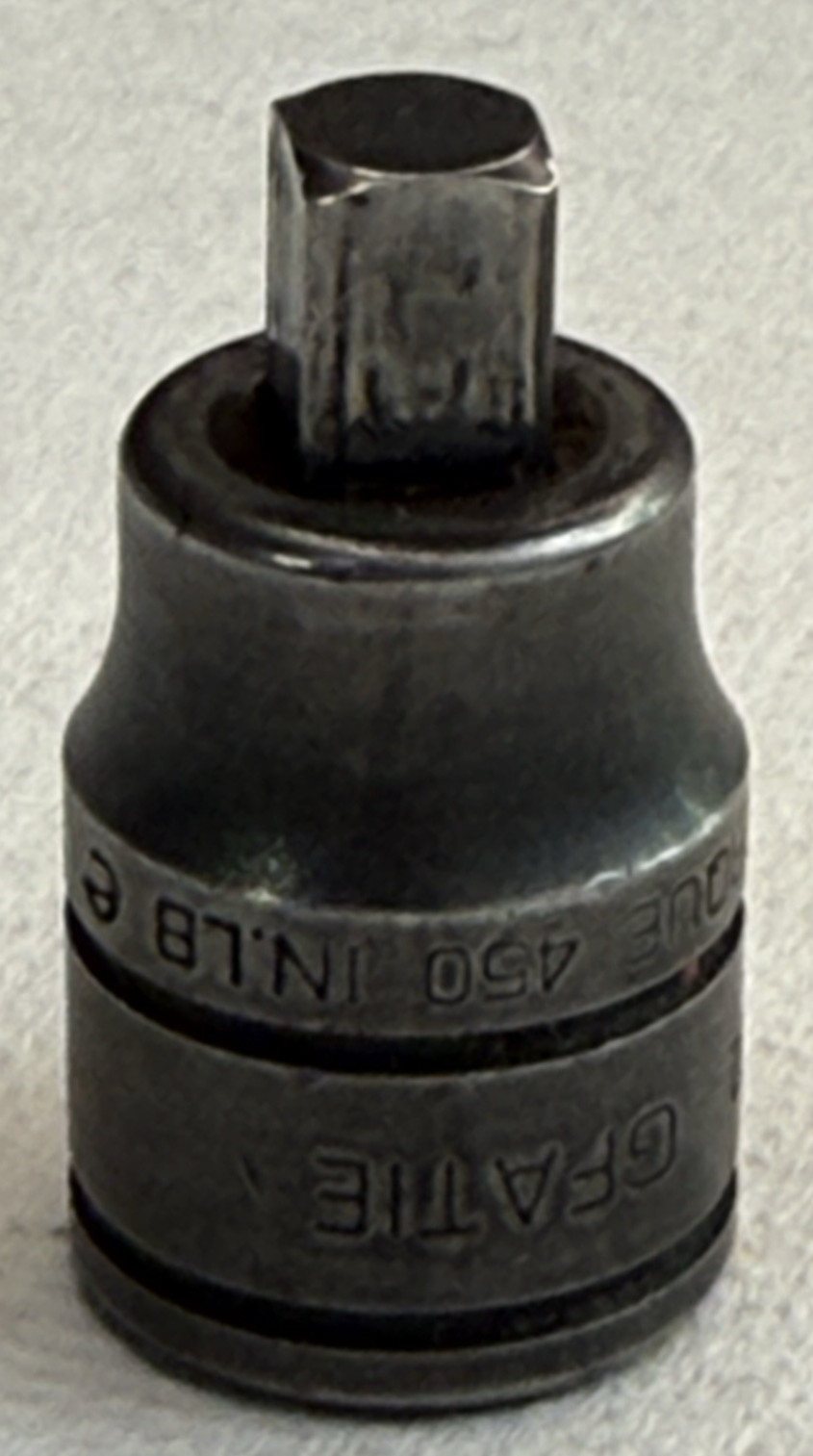 Snap On Impact GFATIE USA 3/8″ Drive Female x 1/4″ Drive Male Socket Adapter
