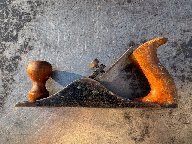 Antique Vintage STANLEY Sweetheart No.40 Scrub Plane Woodworking Tool