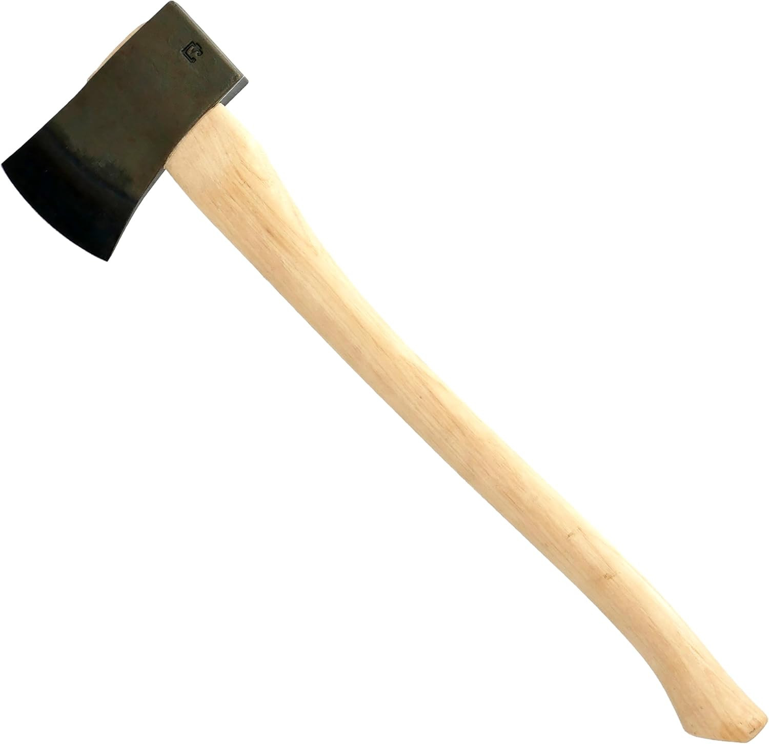 Boy’S Axe – 2.25 Lbs Dayton Pattern Axe with 24″ Curved Hickory Handle & Drop Fo