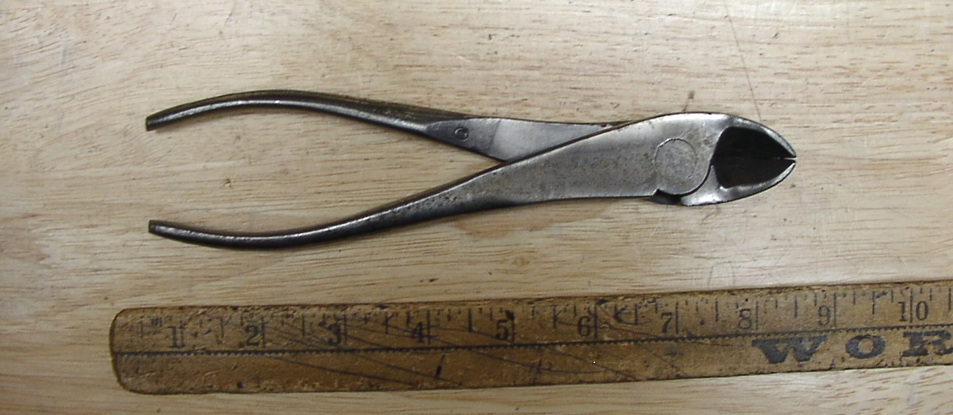 Vntg Channellock No. 447 High Leverage Diag.Cutters,Dykes,Arrow Design,7-5/8″