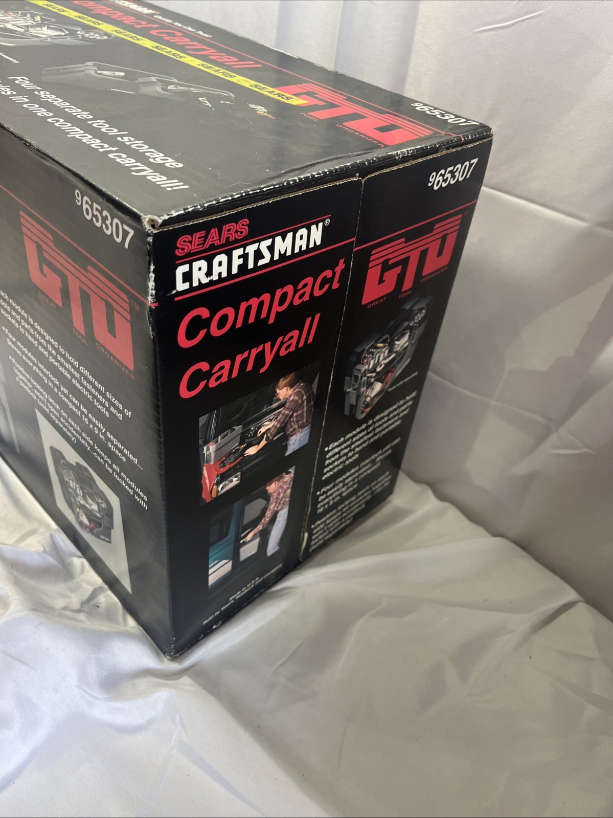 Vintage Sears Craftsman GTO Compact Carryall Tool Box Organizer 965307 Made USA