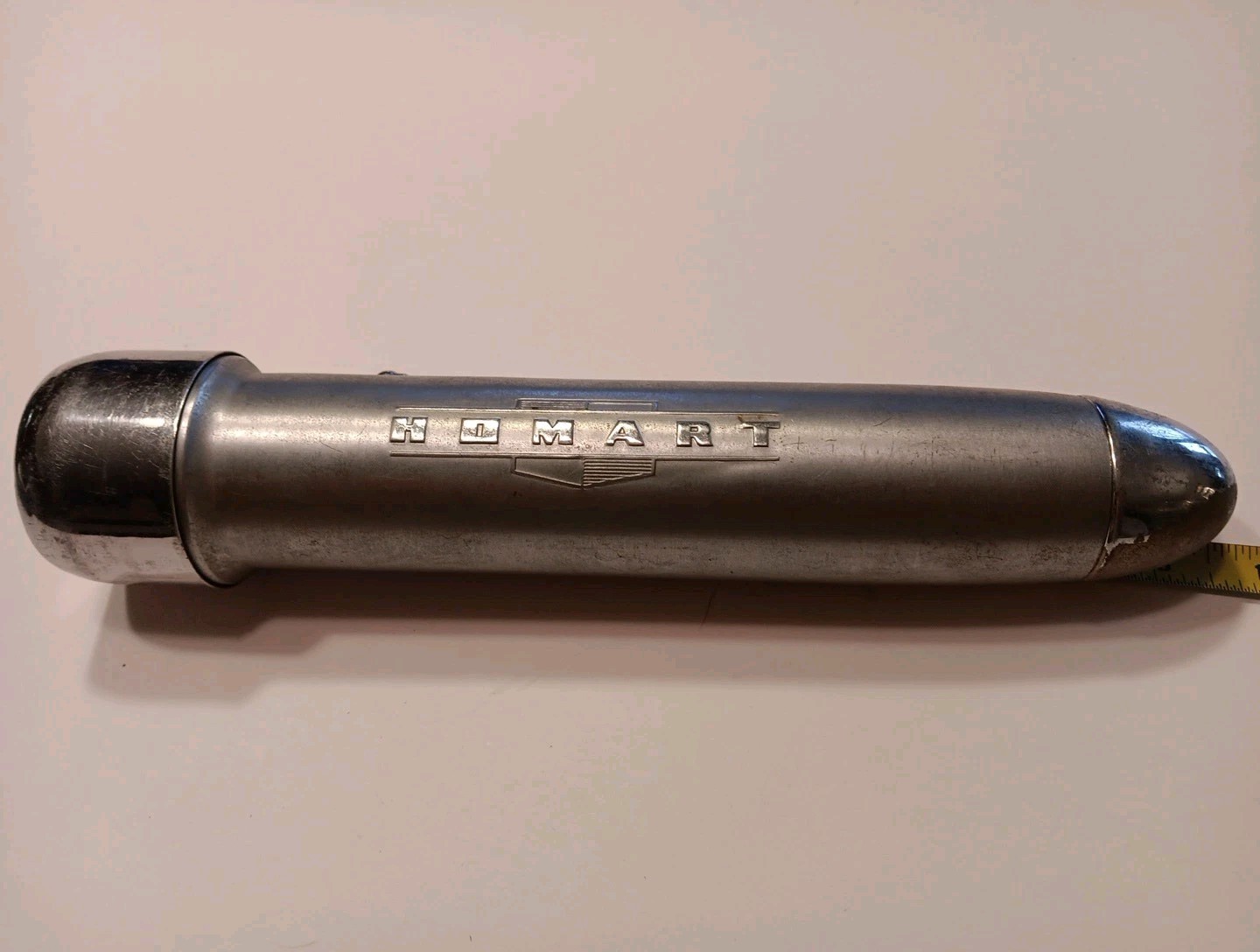 Vintage 1940s-1950sHomart, Flashlight, Atomic Age “Bullet”, Sears, 10.5″