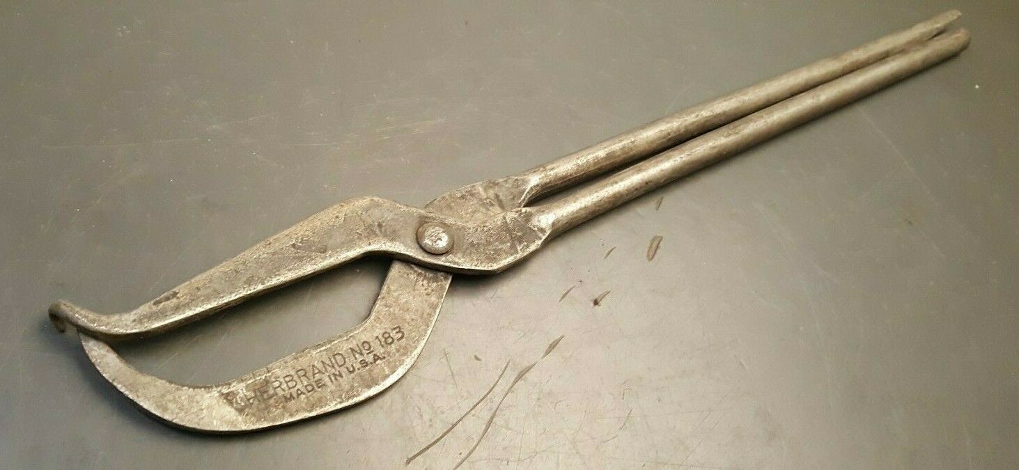 Vintage Herbrand No. 183 Brake Spring Pliers Made in USA Old Tool