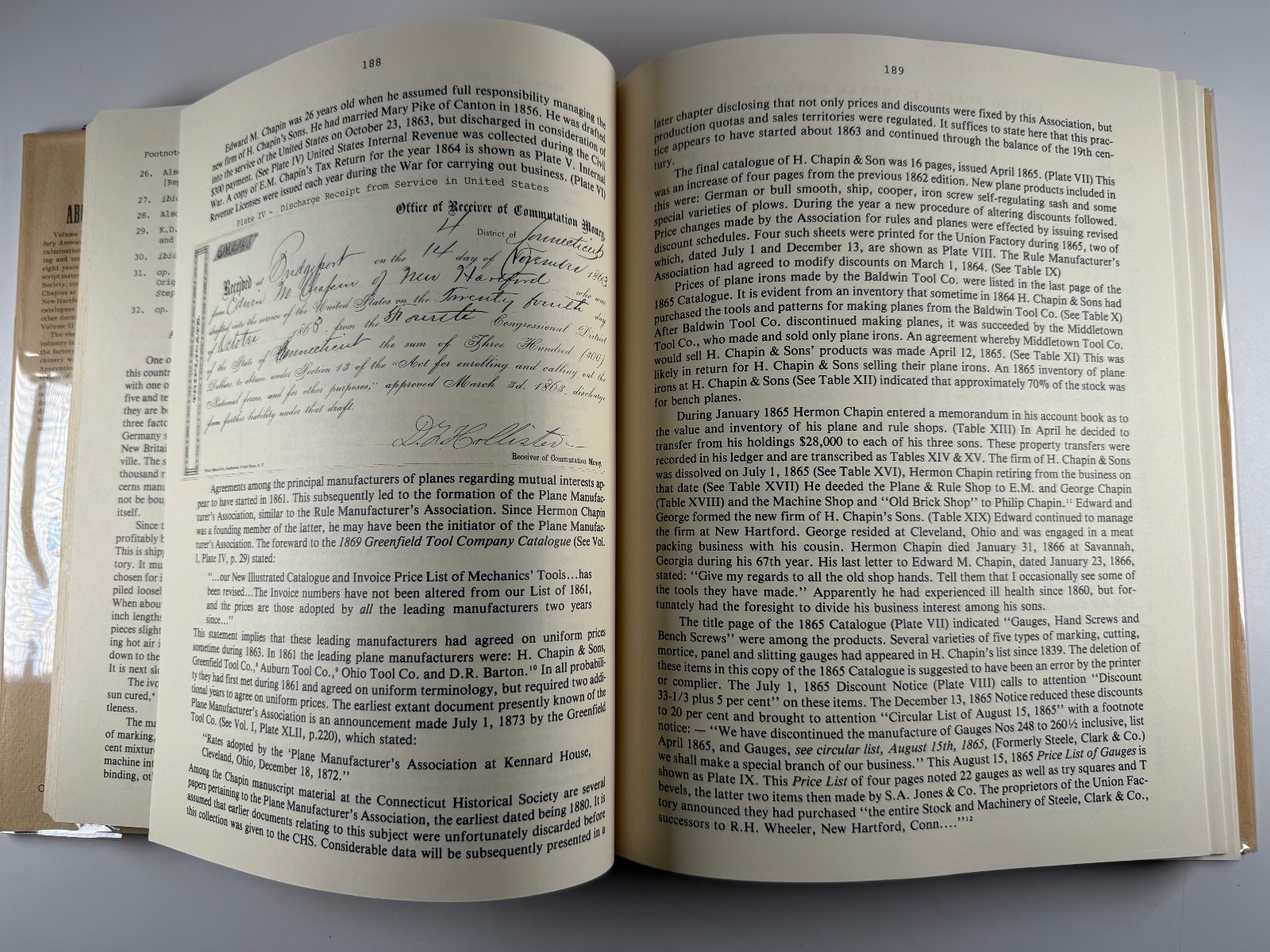 SIGNED Wooden Planes in 19th Century America Vols 1 2 Kenneth D. Roberts letters