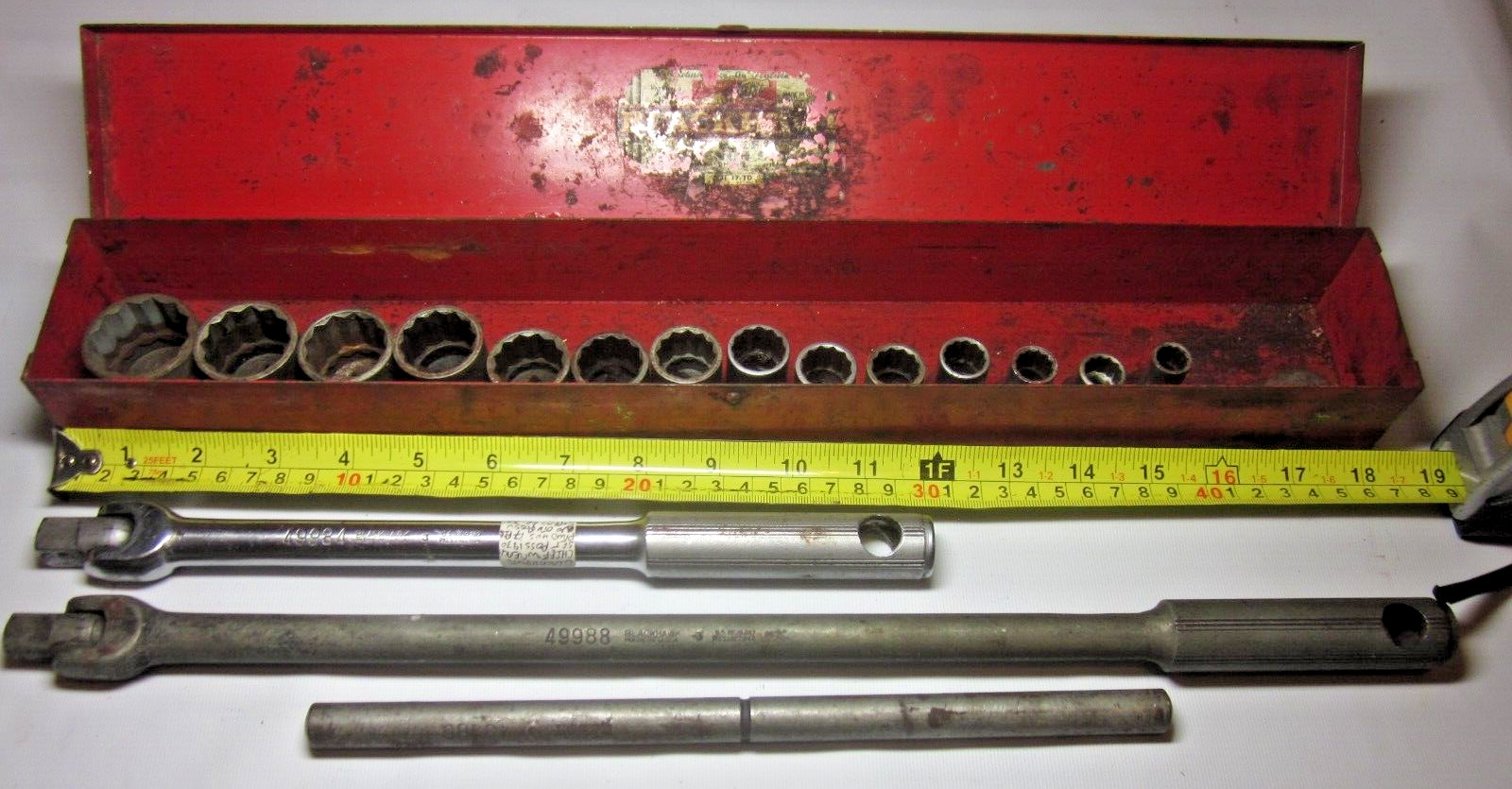 Blackhawk U.S.A Vintage c1940s Chief Wrench Set of 17 Pieces