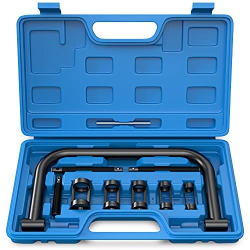 Engine Overhead Solid Valve Spring Compressor Automotive Tool C Clamp Service