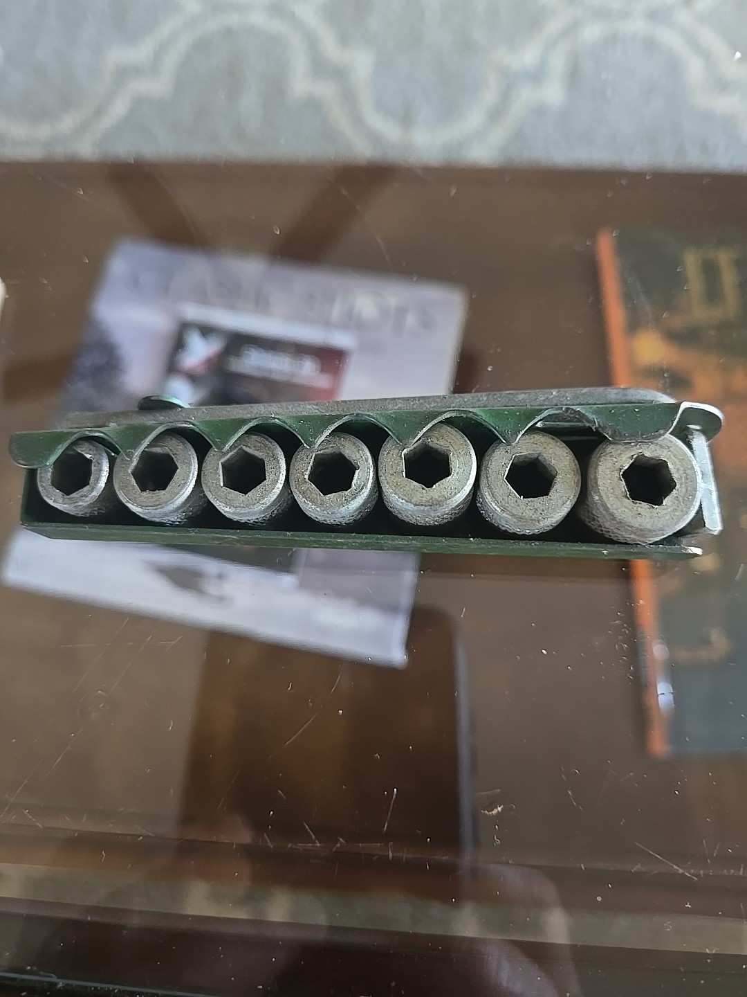 Vintage Pocket Socket set Indestro Mfg Corp Pat. 2065340