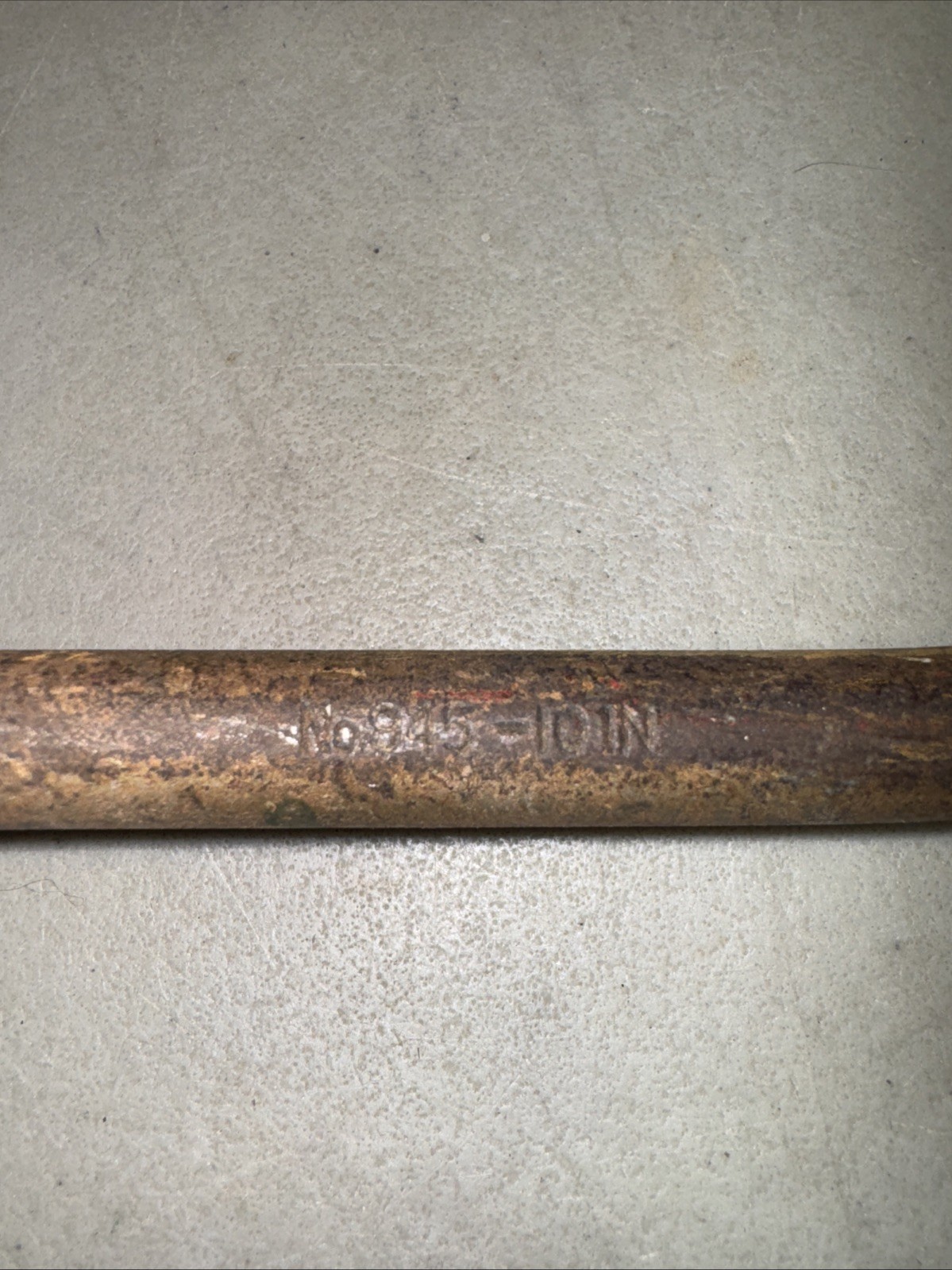 Vintage Stanley No. 945 10″ Ratcheting Reversable Hand Drill Wood Handle Working
