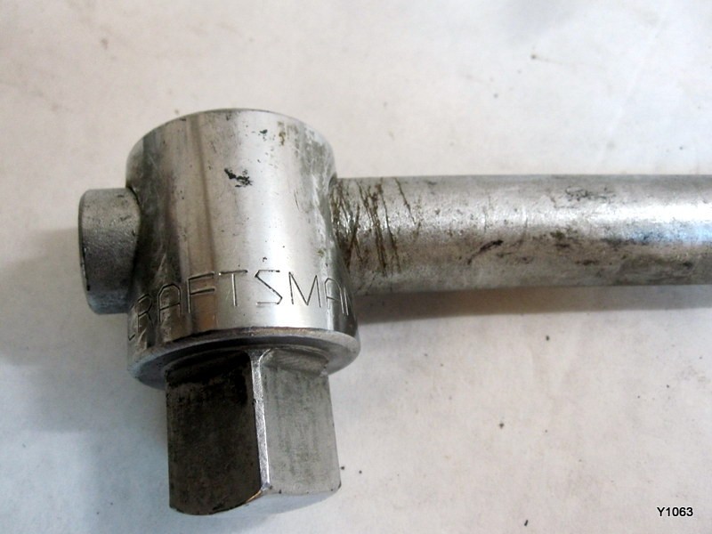 Vintage Craftsman 3/4” drive breaker bar sliding T handle -V- series 18” long