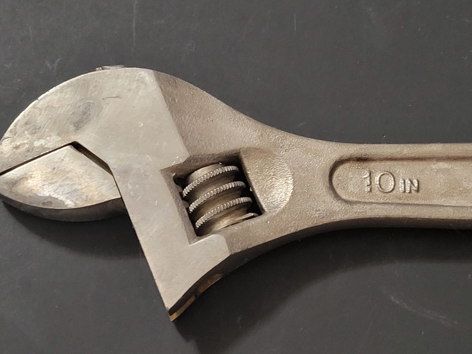 Vintage Craftsman 8″& 10″ Adjustable Wrench Set Made in USA 9-44604, 44603 WF