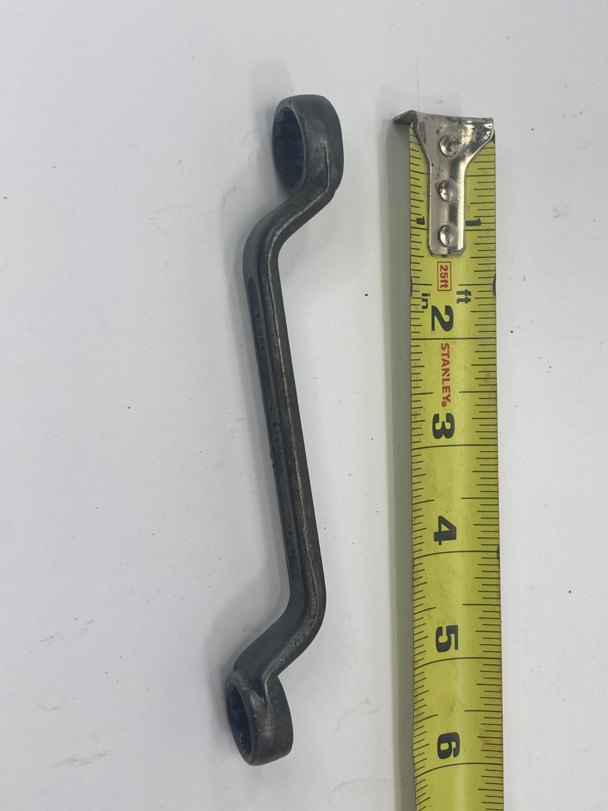 Tru-Fit 5002 Double Offset Box Wrench 1/2″ & 9/16″ USA 12pt