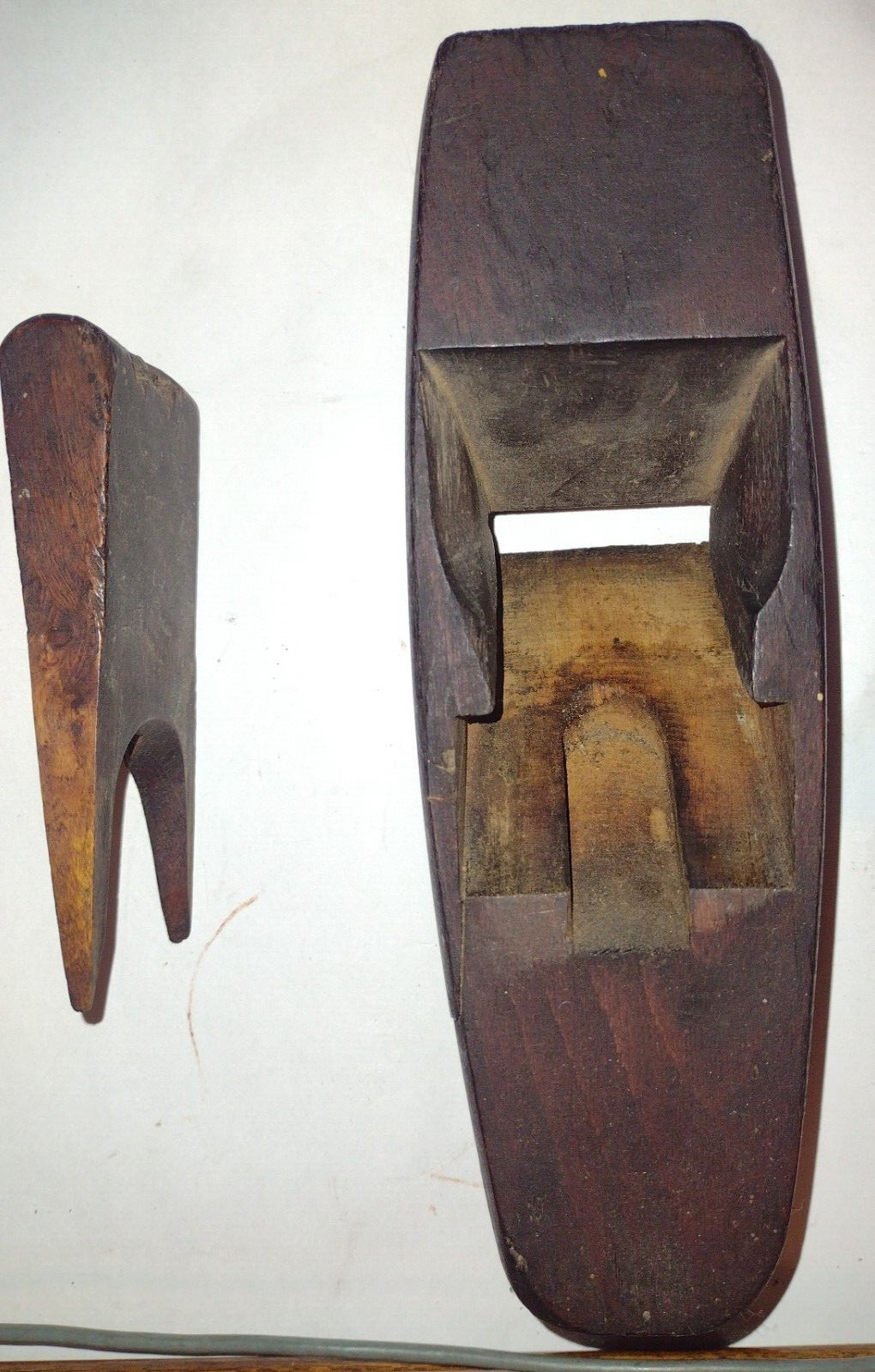 Antique 1897 Erik Anton Berg Wood Hand Planer Paris