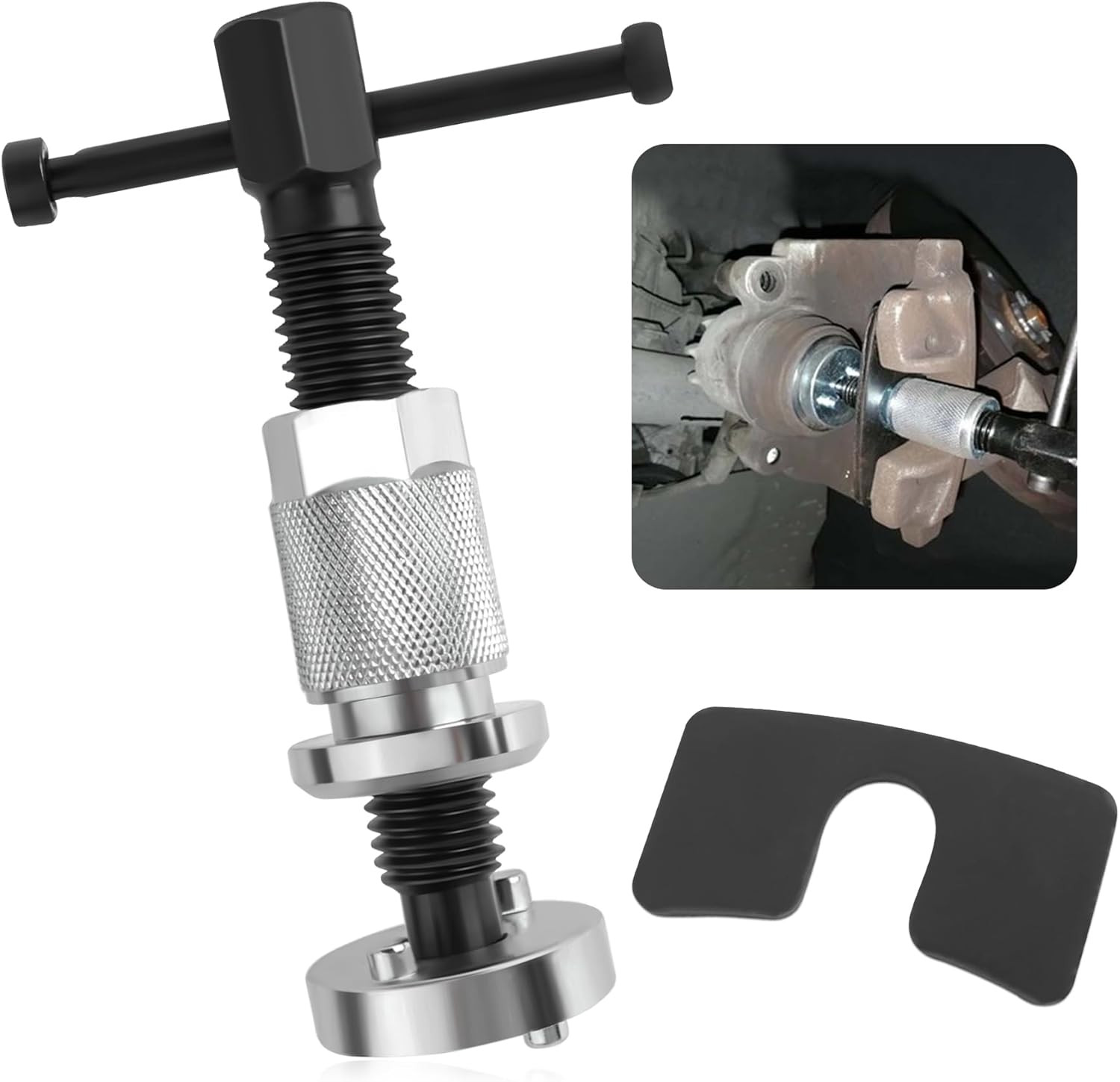 3PCS Brake Caliper Compression Tool Set, Steel Brake Caliper