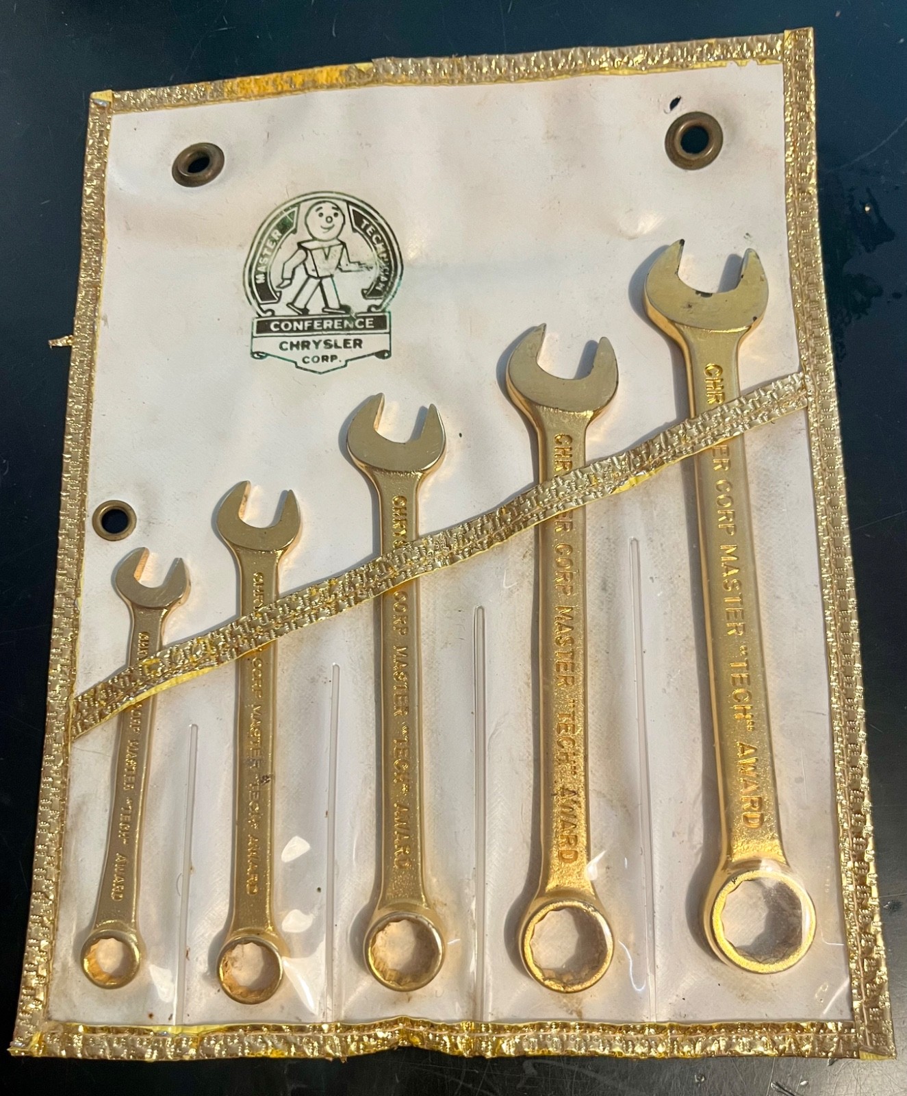 Vintage Chrysler Corp. Master Technician Gold Tool USA Bonney