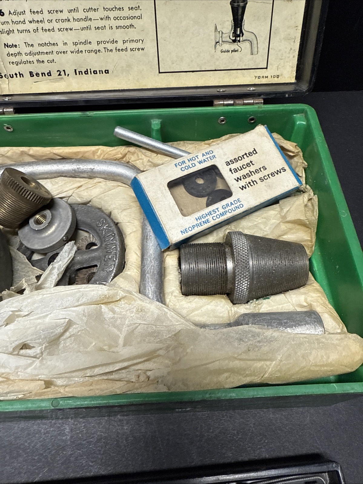 Skinner Seal Valve And Bibb Reseater 2” Capacity MB Skinner Pre Owned See Notes