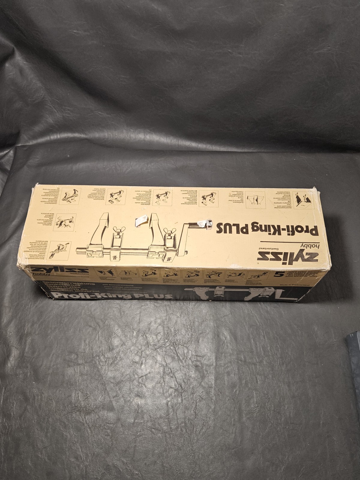 Zyliss Hobby Profi-king Plus Clamp System Switzerland New Open Box