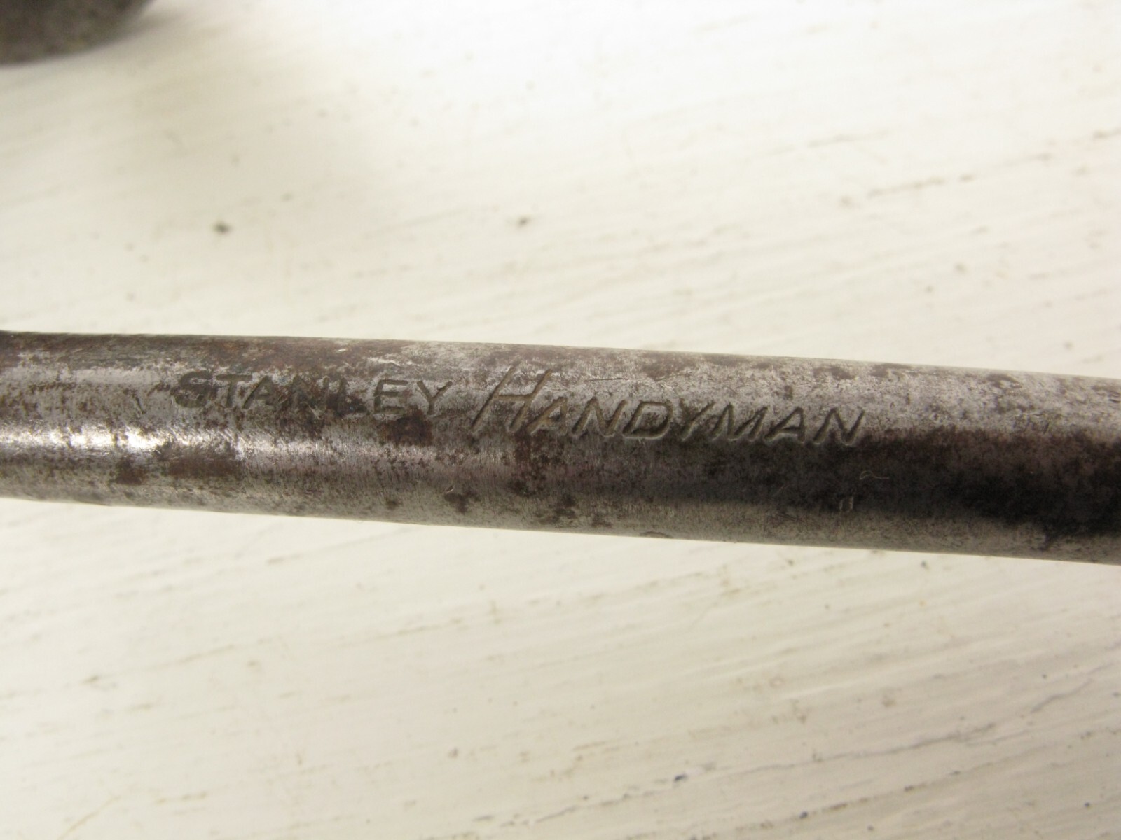Vintage STANLEY Handyman Bit Brace- Ratchet Hand Drill No H1253 WORKS GREAT