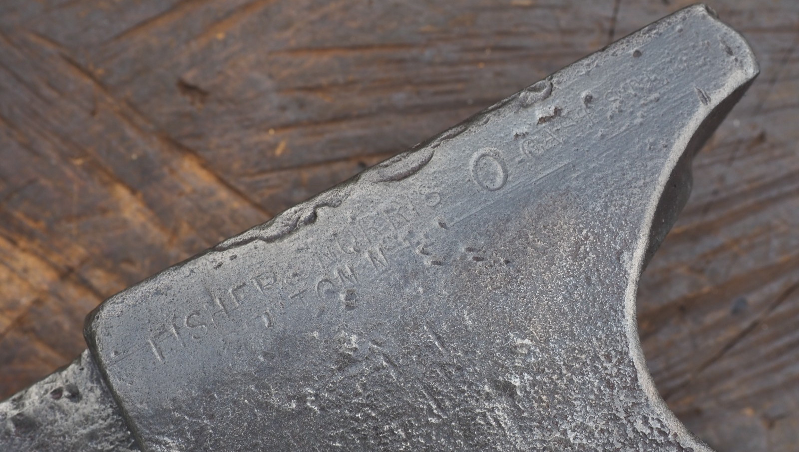RARE 10LB No. 0 “FISHER NORRIS” BLACKSMITH 1860’s MINIM ANVIL VISE VINTAGE AXE