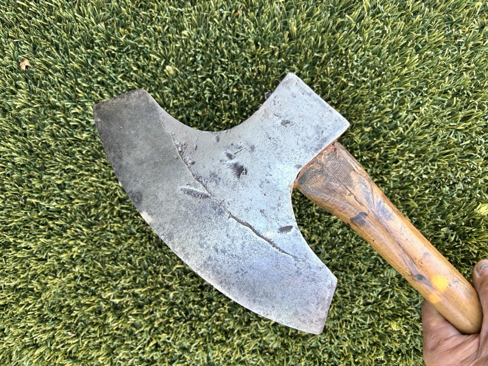 Antique Broad Axe From Switzerland
