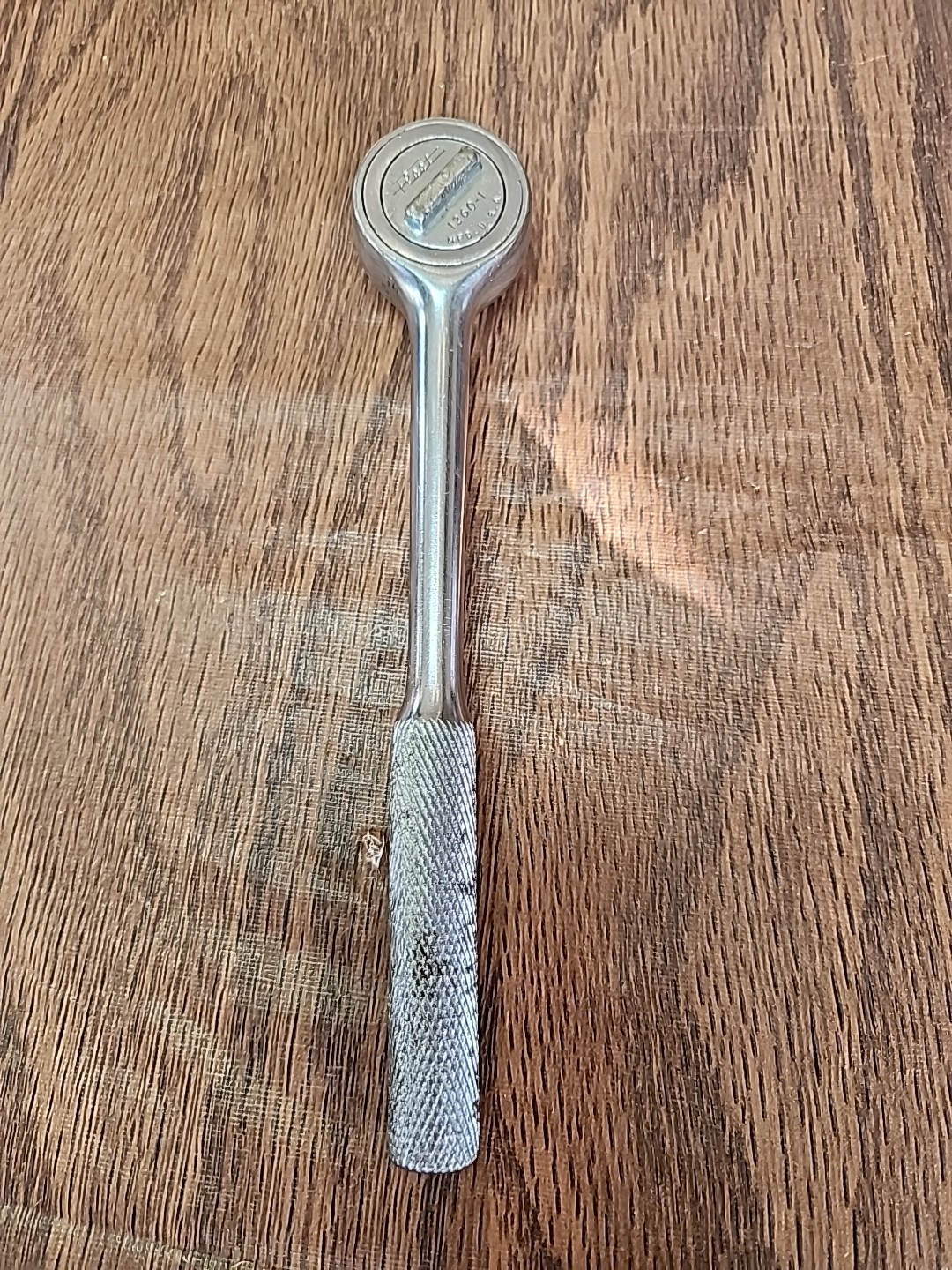 Ratchet 3/8″ Drive FLEET Mfg 1260-1 Made In USA 7-1/4″ Long VTG